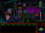 Space Quest 6: Roger Wilco in the Spinal Frontier for IBM PC/Compatibles - Hanging out at the arcade...