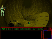 Space Quest 6: Roger Wilco in the Spinal Frontier for IBM PC/Compatibles - Lookout, it's a tapeworm!