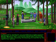 Space Quest 6: Roger Wilco in the Spinal Frontier for IBM PC/Compatibles - At a funeral...