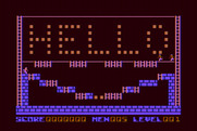 Championship Lode Runner for Atari 8-bit - Game start.