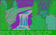 Quest, The for IBM PC/Compatibles - A waterfall is nearby...