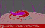 Quest, The for IBM PC/Compatibles - A dragon cub!