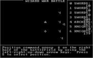Wizard War for IBM PC/Compatibles - It's Wizard War battle time! First, position your troops...