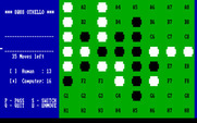 8088 Othello for IBM PC/Compatibles - The computer ponders its next move.