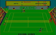 Tournament Tennis for IBM PC/Compatibles - Second serve...