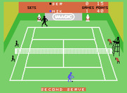 Tournament Tennis for ColecoVision - Second serve...