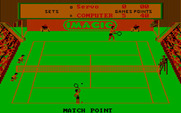 Tournament Tennis for IBM PC/Compatibles - Match point!