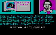 Treasure Island for IBM PC/Compatibles - A screen like this appears at the end of each chapter