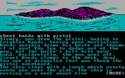 Treasure Island for IBM PC/Compatibles - The view from the top of Spyglass Hill