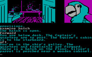 Treasure Island for IBM PC/Compatibles - In the ship's galley with Long John Silver's trusty parrot