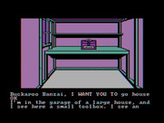Adventures of Buckaroo Banzai: Across the Eighth Dimension, The for IBM PC/Compatibles - A toolbox? This could be useful...