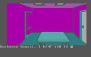 Adventures of Buckaroo Banzai: Across the Eighth Dimension, The for IBM PC/Compatibles - The starting location.