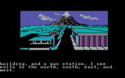 Adventures of Buckaroo Banzai: Across the Eighth Dimension, The for IBM PC/Compatibles - Outside a town; which way to go?