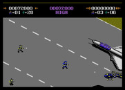 Commando for Atari 7800 - Attacking opponents at the airport...