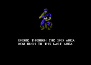 Commando for Atari 7800 - On to the last area...