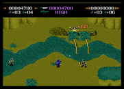 Commando for Atari 7800 - Blasting opponents...