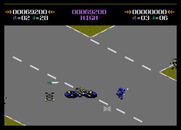 Commando for Atari 7800 - Motorcycles can sneak up on you!