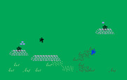 Commando for Intellivision - More enemies appear behind bunkers as the game progresses...