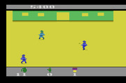Commando for Atari 2600 - The end of the first level.