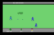 Commando for Atari 2600 - Don't get run over by trucks...