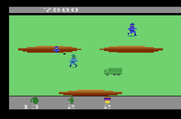 Commando for Atari 2600 - Trucks are quick, be careful here!
