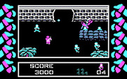 Commando for IBM PC/Compatibles - Careful, don't get bombed!
