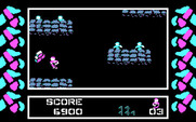 Commando for IBM PC/Compatibles - About to be attacked....