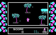 Commando for IBM PC/Compatibles - Game start.