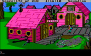 King's Quest III: To Heir is Human for IBM PC/Compatibles - In interesting little town...