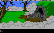 King's Quest III: To Heir is Human for IBM PC/Compatibles - At the top of a mountain...