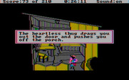 King's Quest III: To Heir is Human for IBM PC/Compatibles - Uh oh, a thug caught me!
