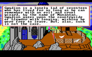 King's Quest III: To Heir is Human for IBM PC/Compatibles - The opening story, part 1...