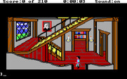 King's Quest III: To Heir is Human for IBM PC/Compatibles - Game start; in the evil wizard's house.