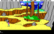King's Quest III: To Heir is Human for IBM PC/Compatibles - Looks like another narrow path to walk...