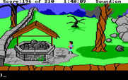 King's Quest III: To Heir is Human for IBM PC/Compatibles - This well looks familiar...but what happened here?