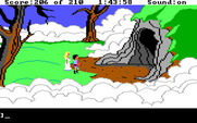 King's Quest III: To Heir is Human for IBM PC/Compatibles - Rescued the princess, time to head home...