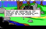 King's Quest III: To Heir is Human for IBM PC/Compatibles - This cave looks dangerous...
