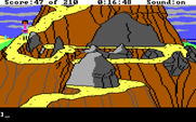King's Quest III: To Heir is Human for IBM PC/Compatibles - You have to walk this path many times, and it can be dangerous...