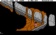 King's Quest III: To Heir is Human for IBM PC/Compatibles - A dangerous staircase. 