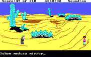 King's Quest III: To Heir is Human for IBM PC/Compatibles - It's Medusa! Don't get turned to stone...