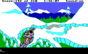King's Quest III: To Heir is Human for IBM PC/Compatibles - Climbing a mountain...