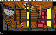 King's Quest III: To Heir is Human for IBM PC/Compatibles - I've been thrown into the ships hold...