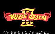 King's Quest III: To Heir is Human for IBM PC/Compatibles - Title screen.