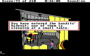 King's Quest III: To Heir is Human for IBM PC/Compatibles - The bandits are asleep! Lucky!