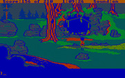 King's Quest III: To Heir is Human for IBM PC/Compatibles - This cave looks dangerous...enter it?