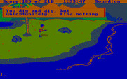 King's Quest III: To Heir is Human for IBM PC/Compatibles - Digging up treasure, but failed...