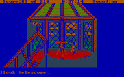 King's Quest III: To Heir is Human for IBM PC/Compatibles - Checking out a telescope...