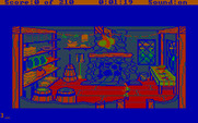 King's Quest III: To Heir is Human for IBM PC/Compatibles - Chores to do! The kitchen needs to be cleaned...