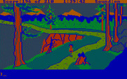 King's Quest III: To Heir is Human for IBM PC/Compatibles - Walking down one of many paths...