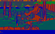 King's Quest III: To Heir is Human for IBM PC/Compatibles - Landed in Daventry, which is in ruins...